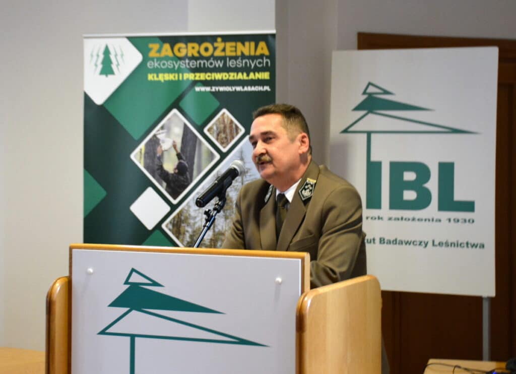 Naczelnik Wydziału Hodowli Lasu DGLP Krzysztof Rostek