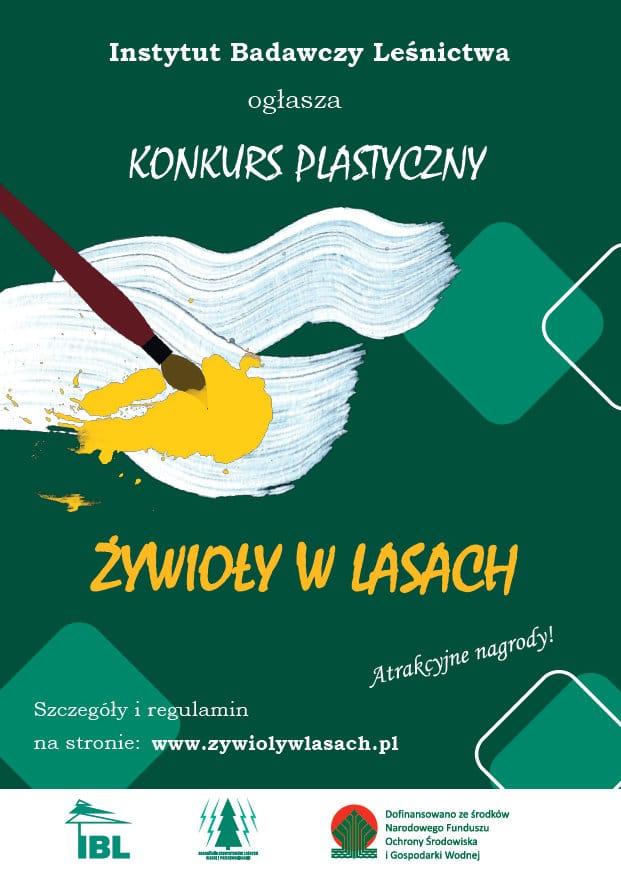 Konkurs plastyczny „Cztery żywioły w lasach"