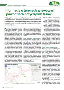 Informacje o terenach zalewowych